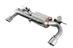 AWE Tuning BMW F3X 335i/435i Touring Edition Axle-Back Exhaust - Chrome Silver Tips (102mm)