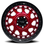 Dirty Life 9313 Enigma Race 17x9 / 5x127 BP / -38mm Offset / 78.1mm Hub Crimson Candy Red Wheel