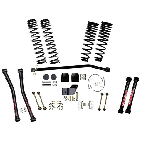 Skyjacker Suspension Lift Kit Components 4.5in Front 3in Rear 2020 Jeep Gladiator JT Non-Rubicon