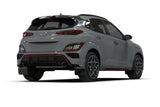 Rally Armor 2022 Hyundai Kona N Black UR Mud Flap w/ White Logo