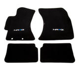 NRG Floor Mats - 2009-2011 Subaru Impreza WRX/STi (NRG Logo) - 4pc.