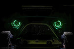 Oracle 7in High Powered LED Headlights - Black Bezel - ColorSHIFT No Controller SEE WARRANTY