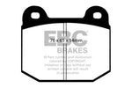 EBC 03-04 Infiniti G35 3.5 (Manual) (Brembo) Redstuff Rear Brake Pads