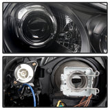 Spyder Porsche Cayenne 03-06 Projector Xenon/HID Model- DRL LED Blk PRO-YD-PCAY03-HID-DRL-BK