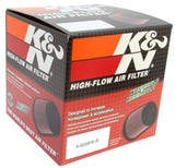 K&N Filter Universal Filter 2 3/4 inch Dual Flange GSXR Oval (2/Box)