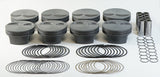 Mahle MS Piston Set GM LS 428ci 4.130in Bore 4in Stk 6.067in Rod .927 Pin -3cc 12.2 CR Set of 8