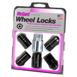 McGard Wheel Lock Nut Set - 5pk. (Cone Seat) M14X1.5 / 22mm Hex / 1.639in OAL - Black