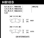 Hawk HPS Street Brake Pads