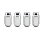 McGard Hex Lug Nut (Cone Seat) 9/16-18 / 7/8 Hex / 1.75in. Length (4-Pack) - Chrome