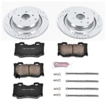 Power Stop 09-13 Infiniti FX50 Rear Z23 Evolution Sport Brake Kit