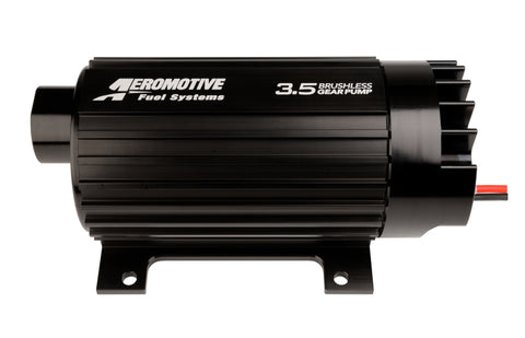 Aeromotive 3.5 Brushless Spur Gear External Fuel Pump - In-Line - 3.5gpm