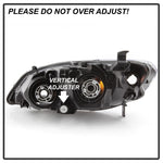 xTune 04-05 Honda Civic (Excl Hatchback/Si) OEM Style Headlights - Black (HD-JH-HC04-4D-AM-BK)