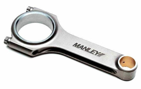Manley Ford 2.0L EcoBoost H Beam Connecting Rod w/ .886 inch Wrist Pins ARP 2000 Rod Bolts - Single