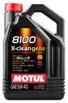 Motul 5L Synthetic Engine Oil 8100 X-CLEAN Gen 2 5W40