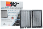 K&N 2018 Jeep Wrangler JL 2.0L/3.6L Cabin Air Filter - 2 Per Box