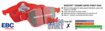 EBC 14-20 Audi S3 2.0 Turbo Redstuff Front Brake Pads