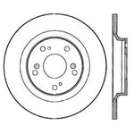 StopTech Power Slot SportStop 00-06 Honda S2000 Slotted Rear Left Rotor