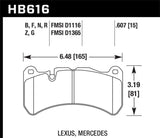 Hawk 13-14 Ford Mustang GT500 HPS 5.0 Street Front Brake Pads