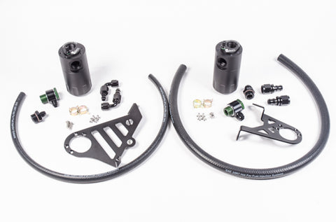 Radium Engineering 16-18 Ford Focus RS Dual Catch Can Kit