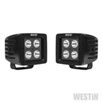 Westin LED Auxiliary Light 3.2in x 3.0in Spot w/5W Cree - Black