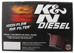K&N 06 Chevrolet Duramax 6.6L-V8 DSL Drop In Air Filter