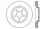 StopTech 05-09 Chrysler 300 (5.7L V8 exc SRT-8) Rear Left Slotted & Drilled Rotor