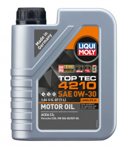 LIQUI MOLY 1L Top Tec 4210 Motor Oil SAE 0W30