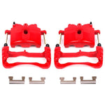 Power Stop 00-04 Cadillac DeVille Front Red Calipers w/Brackets - Pair