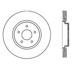 StopTech Infiniti G37 / Nissan 370Z SportStop Slotted & Drilled Front Left Rotor