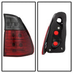 Spyder BMW E53 X5 00-06 4PCS Euro Style Tail Lights- Red Smoke ALT-YD-BE5300-RS